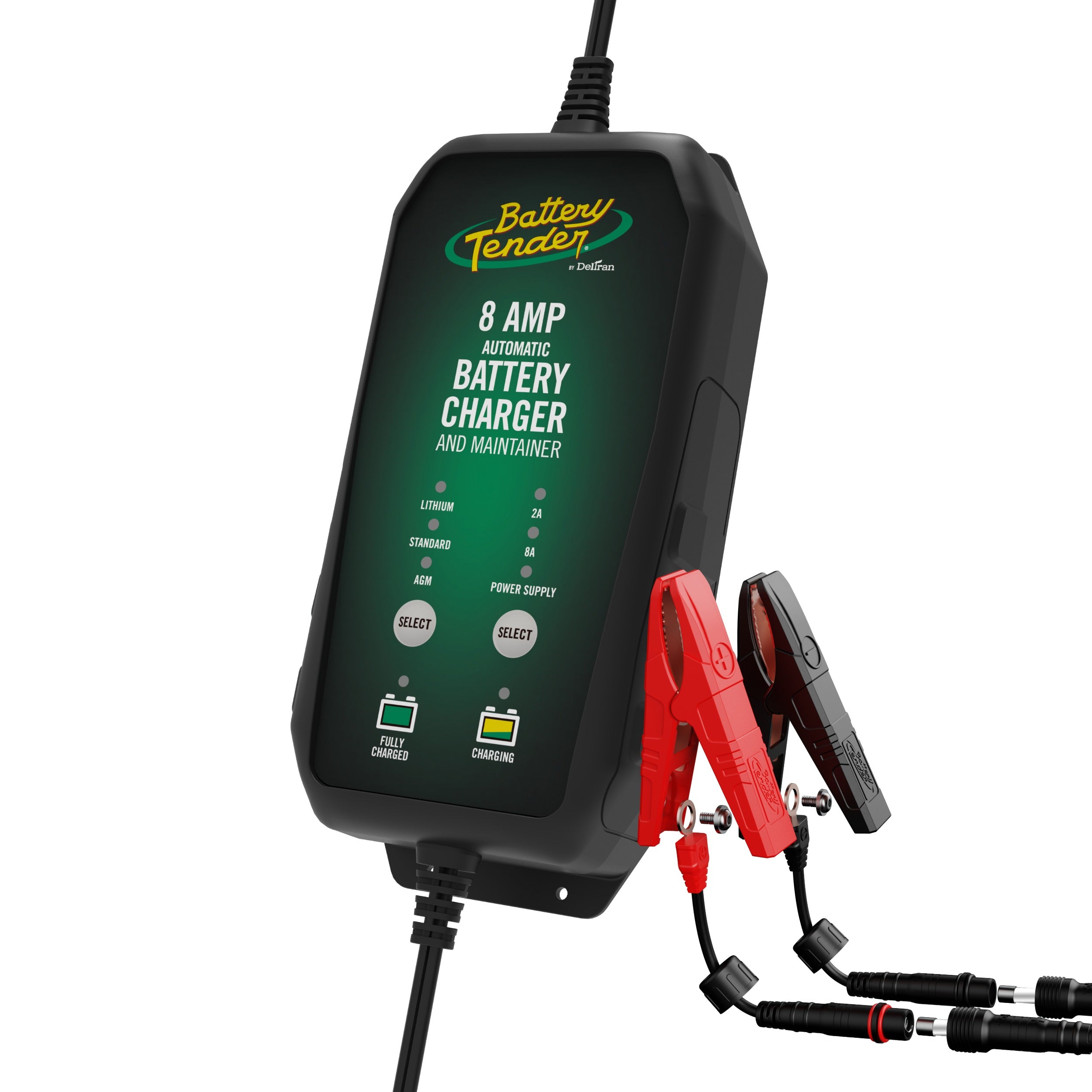 8 AMP / 2 AMP Power Tender® Selectable 12V Battery Charger - Battery Tender®