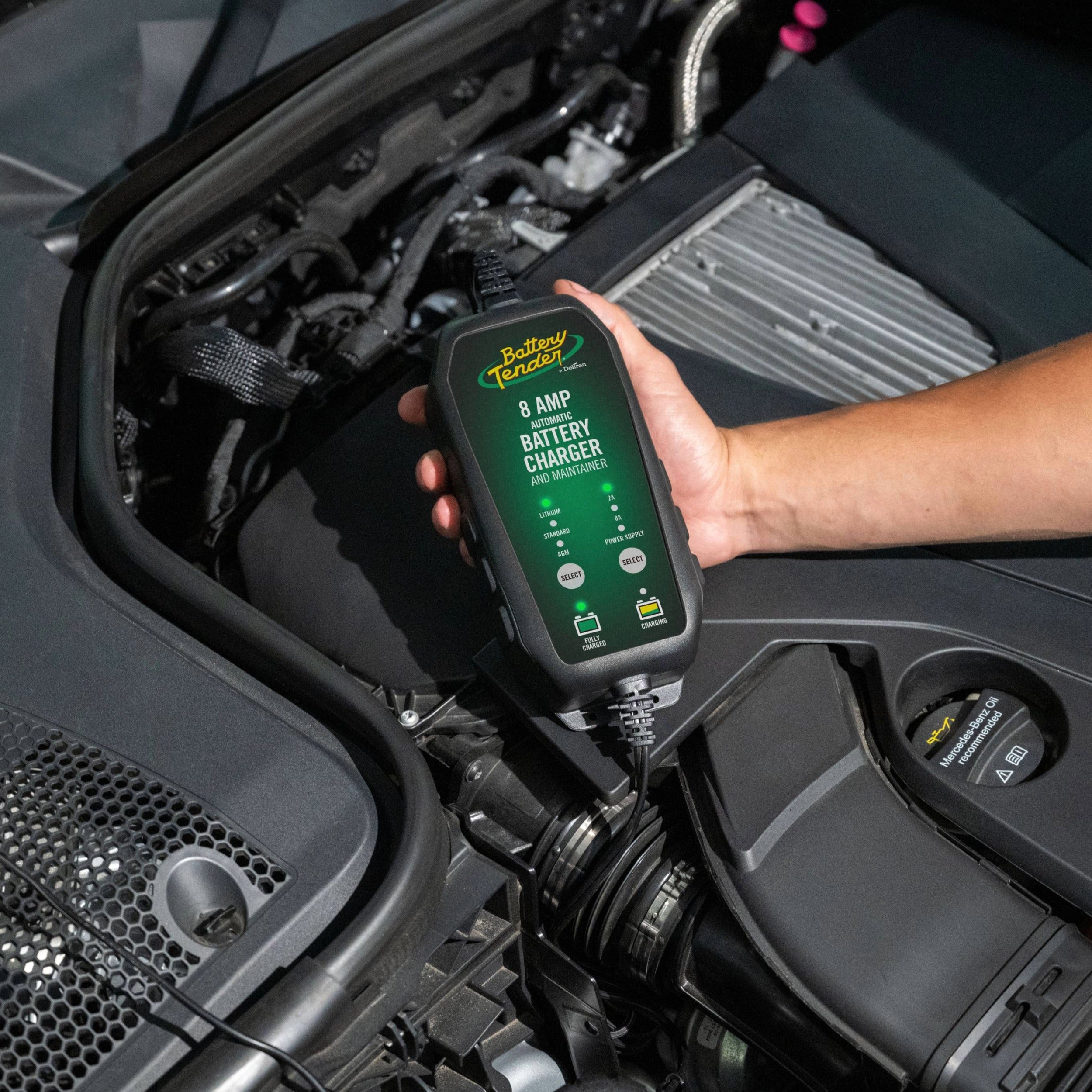 8 AMP / 2 AMP Power Tender® Selectable 12V Battery Charger - Battery Tender®