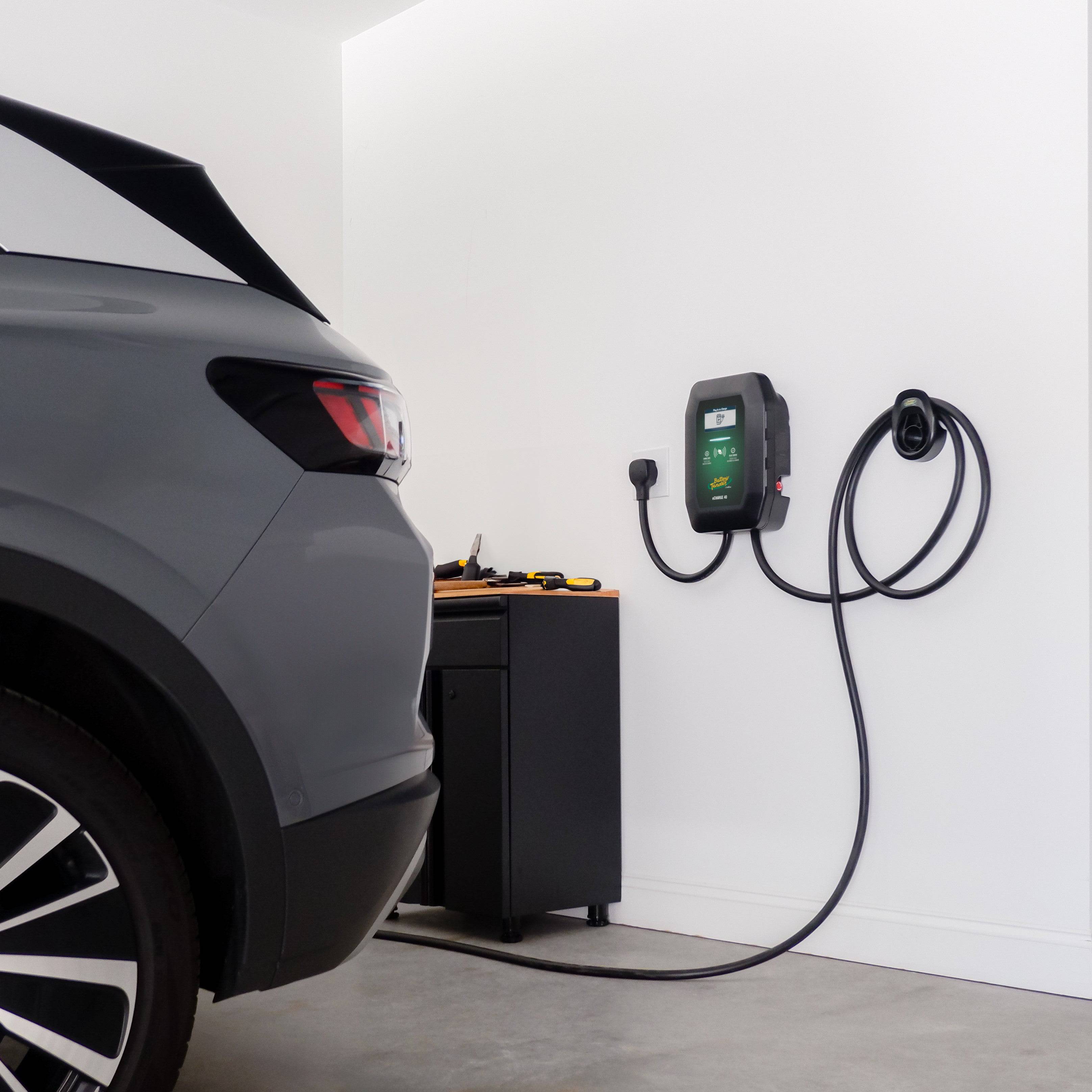 eCharge 40 AMP, Level 2 Mountable Indoor Outdoor EV Charger - Battery Tender®