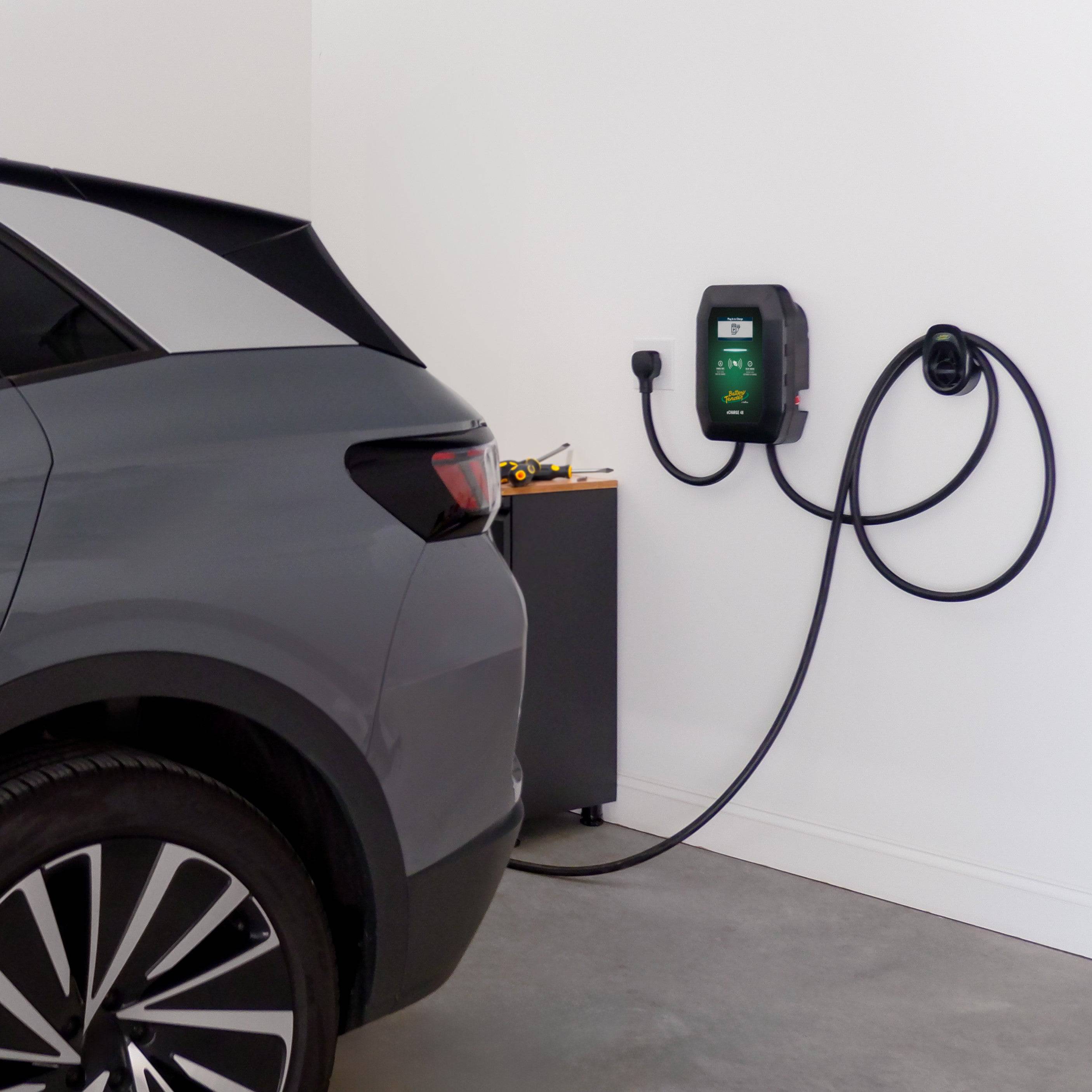 eCharge 48 AMP, Level 2 Mountable Indoor Outdoor EV Charger - Battery Tender®