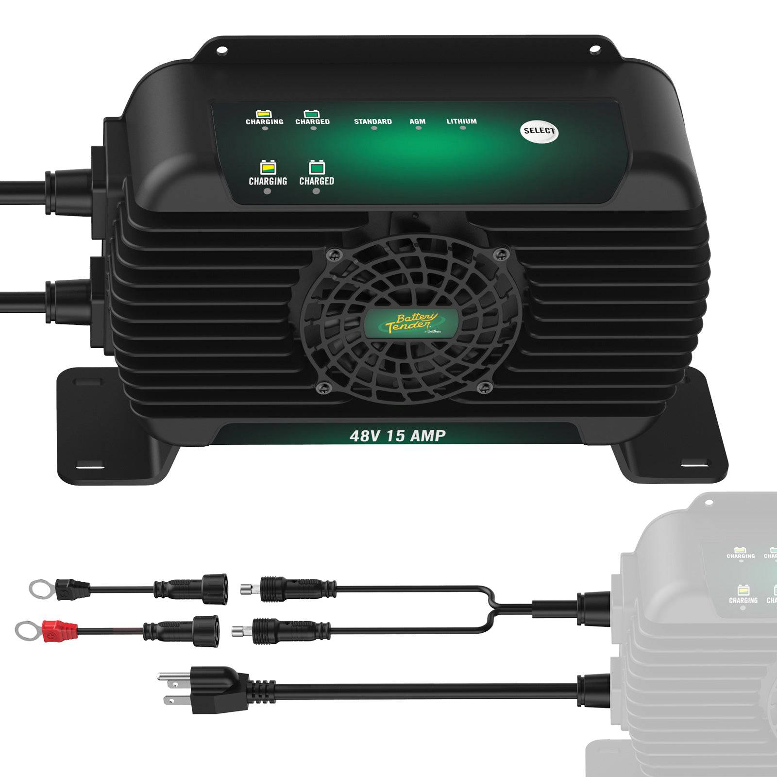 PowerPlus 48V 15 AMP Battery Charger and Maintainer - Battery Tender®