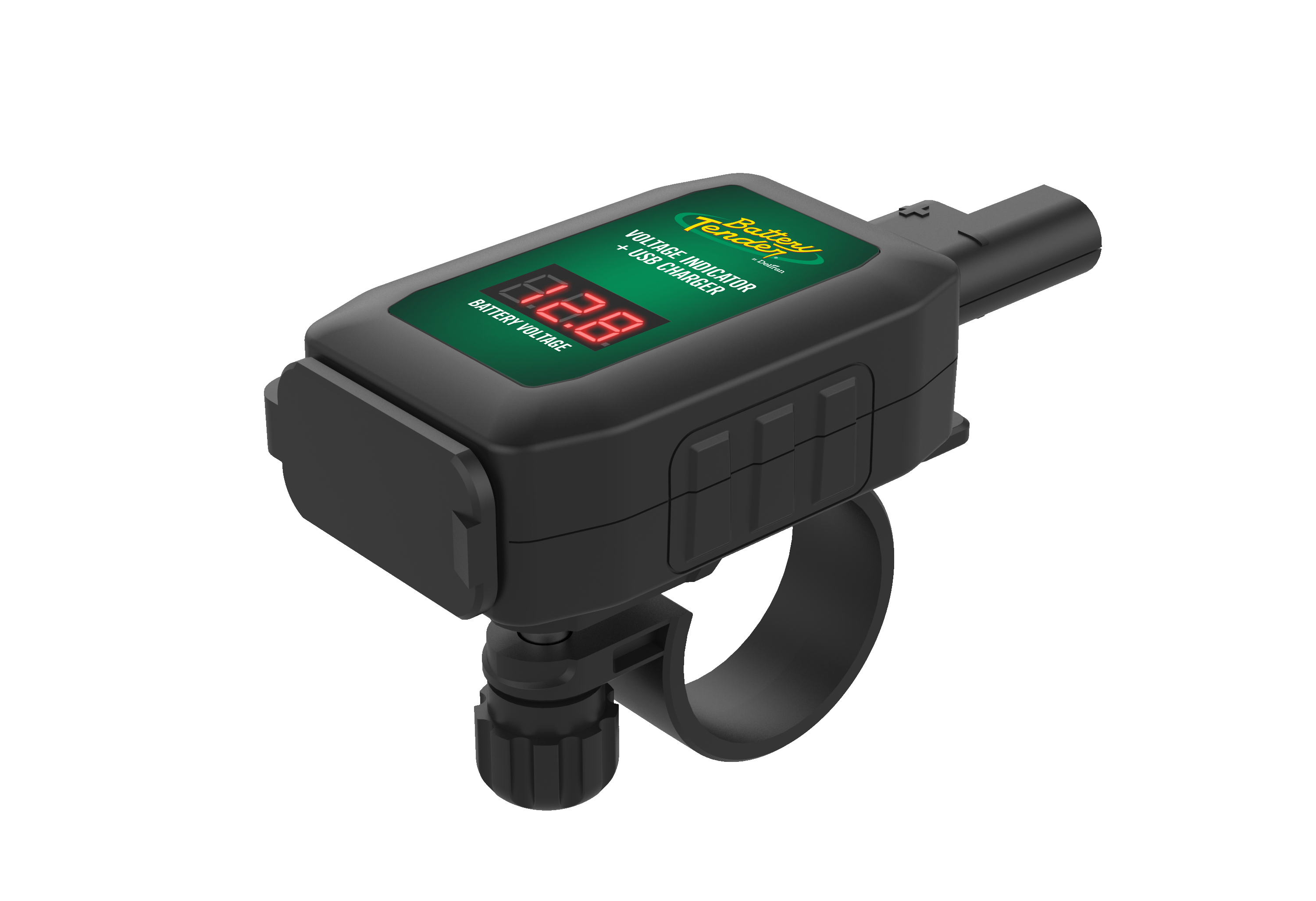 LCD Voltage Indicator Quick Disconnect - USB and USB-C Charger Adapter - Battery Tender®